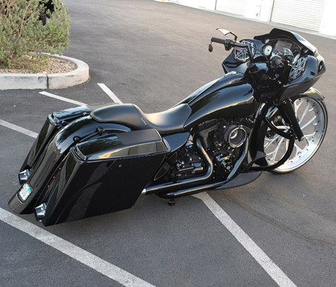 O School custom chopper full build Las Vegas