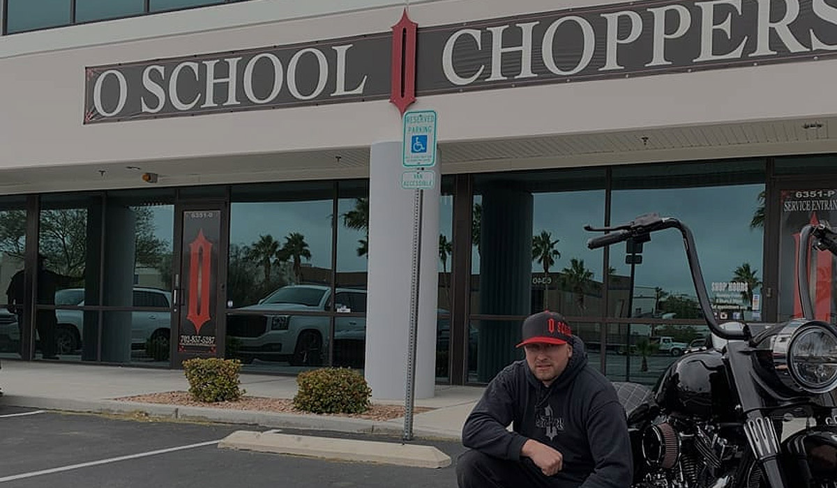O School Choppers custom bagger build — Las Vegas